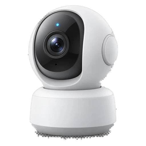 Indoor pan-and-tilt camera